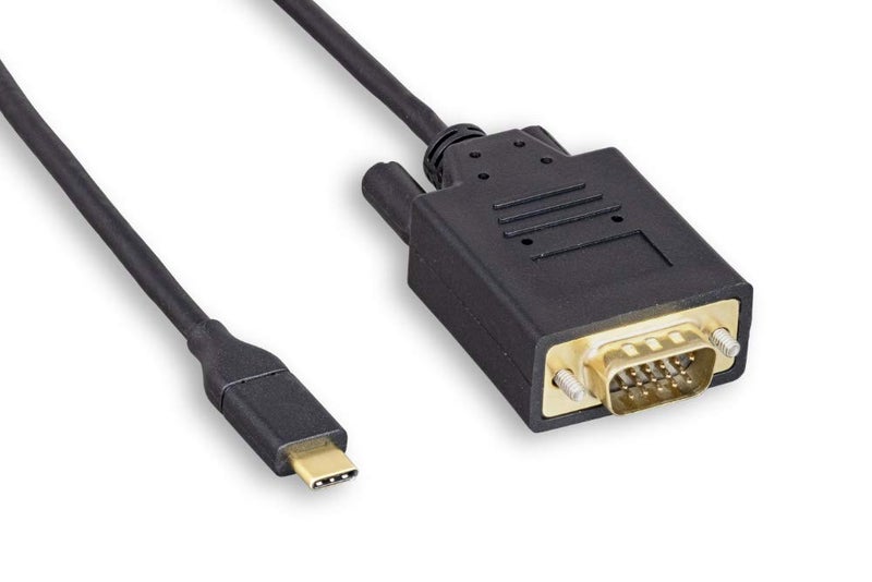 Cablelera USB C to VGA Video Cable (ZU1715MM-10) - Image 1